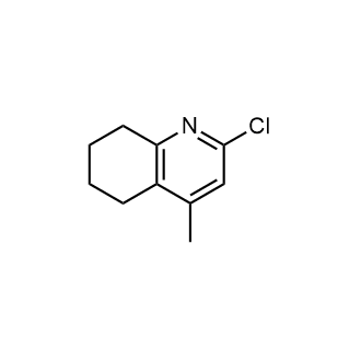 2-Chloro-4-methyl-5,6,7,8-tetrahydroquinoline Structure