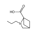 2-Azabicyclo[2.1.1]hexane-1-carboxylicacid,2-propyl-(9CI) Structure
