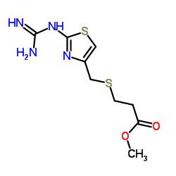 Famotidine Acid Methyl Ester Hydrochloride Salt Structure
