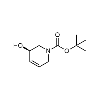 (R)-3-羟基-3,6-二氢吡啶-1(2H)-羧酸叔丁酯结构式