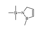 trimethyl-(2-methyl-5H-azaborol-1-yl)silane Structure