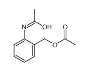 (2-acetamidophenyl)methyl acetate Structure
