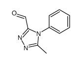 5-methyl-4-phenyl-1,2,4-triazole-3-carbaldehyde Structure