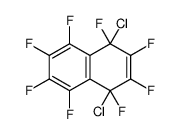 1,4-dichloro-1,2,3,4,5,6,7,8-octafluoronaphthalene Structure