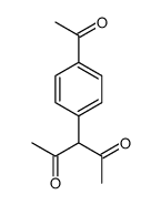 3-(4-acetylphenyl)pentane-2,4-dione结构式