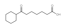 7-cyclohexyl-7-oxoheptanoic acid Structure