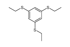 1,3,5-triethylsulfanyl-benzene结构式