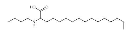 2-(butylamino)hexadecanoic acid结构式