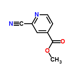 Methyl 2-cyanoisonicotinate Structure