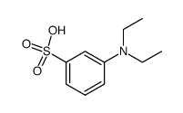 Benzenesulfonic acid,3-(diethylamino)- structure