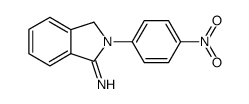 2-(4-nitro-phenyl)-isoindolin-1-one-imine Structure