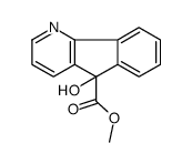 methyl 5-hydroxyindeno[1,2-b]pyridine-5-carboxylate Structure