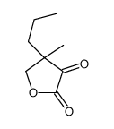 4-methyl-4-propyloxolane-2,3-dione Structure