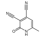 6-methyl-2-oxo-1H-pyridine-3,4-dicarbonitrile Structure
