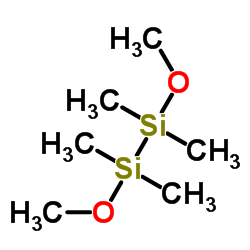 1,2-Dimethoxy-1,1,2,2-tetramethyldisilane Structure
