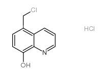 5-(氯甲基)喹啉-8-醇结构式