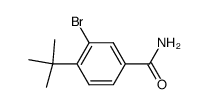 3-bromo-4-tert-butyl-benzoic acid amide Structure