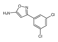 3-(3,5-二氯苯基)-5-异噁唑胺结构式