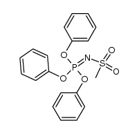 N-Mesyl-triphenoxyphosphinimid结构式