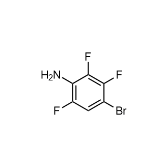 4-溴-2,3,6-三氟苯胺结构式