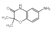 7-氨基-2,2-二甲基-2H-苯并[b][1,4]恶嗪-3(4H)-酮结构式