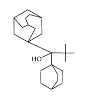 1-(bicyclo[2.2.2]octan-1-yl)-2,2-dimethyl-1-(tricyclo[4.3.1.13,8]undecan-1-yl)propan-1-ol Structure