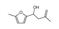 3-methyl-1-(2-(5-methylfuryl))-3-buten-1-ol Structure