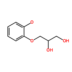 3-{2-[(2H3)Methyloxy]phenoxy}-1,2-propanediol structure