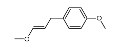 (E)-1-methoxy-4-(3-methoxyallyl)benzene Structure