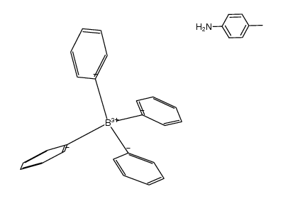 [NH3(C6H4Me-p)]BPh4结构式