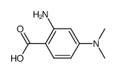 4-(dimethylamino)anthranilic acid Structure