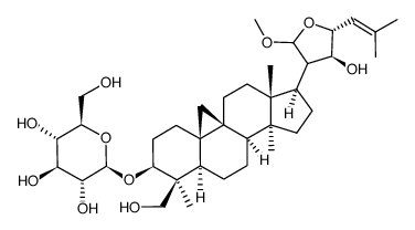 squarrogenin 2 3-O-β-D-glucopyranoside Structure