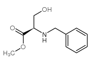 D-N-苄基丝氨酸甲酯结构式