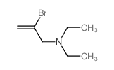 2-bromo-N,N-diethyl-prop-2-en-1-amine结构式
