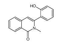 3-(2-hydroxyphenyl)-2-methylisoquinolin-1-one Structure