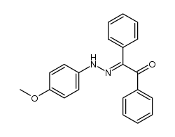 benzil mono(p-anisyll)hydrazone结构式