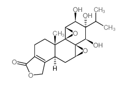 雷公藤内酯三醇结构式