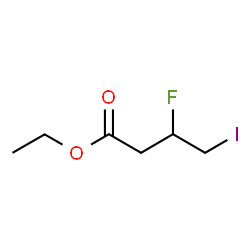 Ethyl 3-fluoro-4-iodobutanoate Structure
