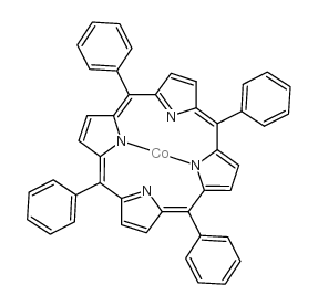 5,10,15,20-四苯基-21H,23H-卟吩钴(II)结构式