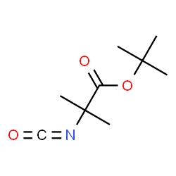 2-异氰酸基-2-甲基丙酸叔丁酯结构式