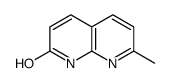 2-羟基-7-甲基-1,8-萘啶结构式