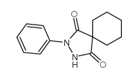 2-苯基-2,3-二氮杂螺[4.5]癸烷-1,4-二酮结构式