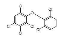1,2,3,5-tetrachloro-4-(2,6-dichlorophenoxy)benzene Structure