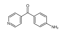 (4-氨基苯基)-4-吡啶-甲酮结构式