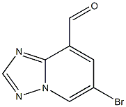 6-Bromo-[1,2,4]triazolo[1,5-a]pyridine-8-carbaldehyde Structure