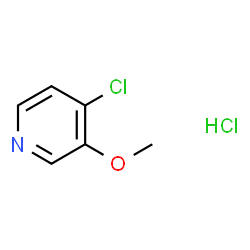 4-Chloro-3-methoxypyridine hydrochloride Structure