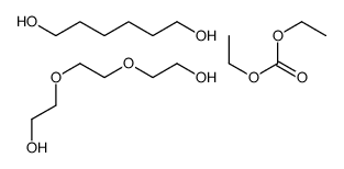 diethyl carbonate,hexane-1,6-diol,2-[2-(2-hydroxyethoxy)ethoxy]ethanol Structure