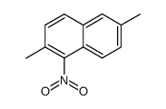 1-nitro-2,6-dimethylnaphthalene Structure