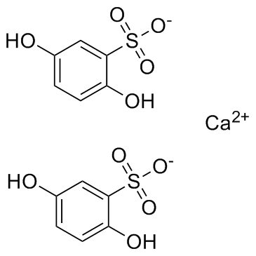 羟苯磺酸钙结构式