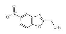 2-乙基-5-硝基苯并噁唑结构式